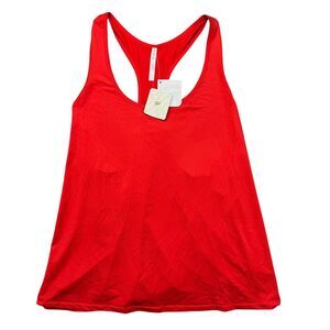 FABLETICS Tank Top Women's 1X Red Racerback Phoenix Lite Scoop Neck Pullover NWT